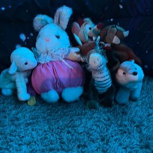 Different stuffed animals seven